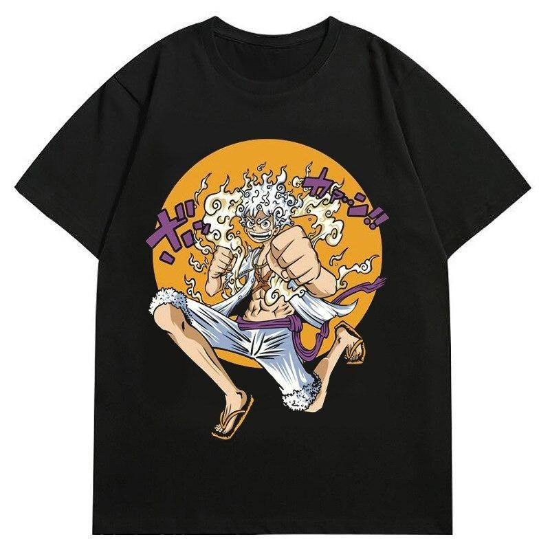 Japanese Anime Cartoon Casual Fivelevel Luffy Print Pure Cotton Summer Shortsleeved Slimfit Unisexs Womens Tshirt Bestseller S
Japanese Anime Cartoon Casual Fivelevel Luffy Print Pure Cotton Summer Shortsleeved Slimfit Unisexs Womens Tshirt Bestseller S