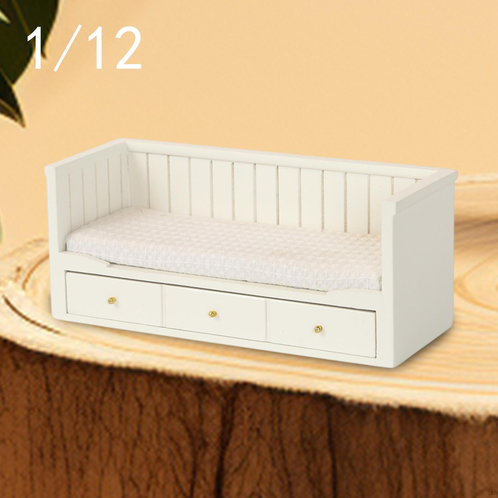 1/12 кукольный домик односпальная кровать миниатюрная мебель комната DIY аксессуары крошечные с ящиком для хранения для подарка белый
1/12 кукольный домик односпальная кровать миниатюрная мебель комната DIY аксессуары крошечные с ящиком для хранения для подарка белый