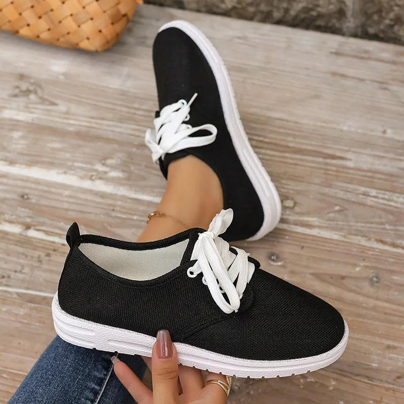 Модная обувь для женщин больших размеров 36-43 Осень Женские лоферы на шнуровке Zapatos De Mujer Нескользящие Повседневные Дышащие Белые Черные Туфли на плоской подошве 43
Модная обувь для женщин больших размеров 36-43 Осень Женские лоферы на шнуровке Zapatos De Mujer Нескользящие Повседневные Дышащие Белые Черные Туфли на плоской подошве 43