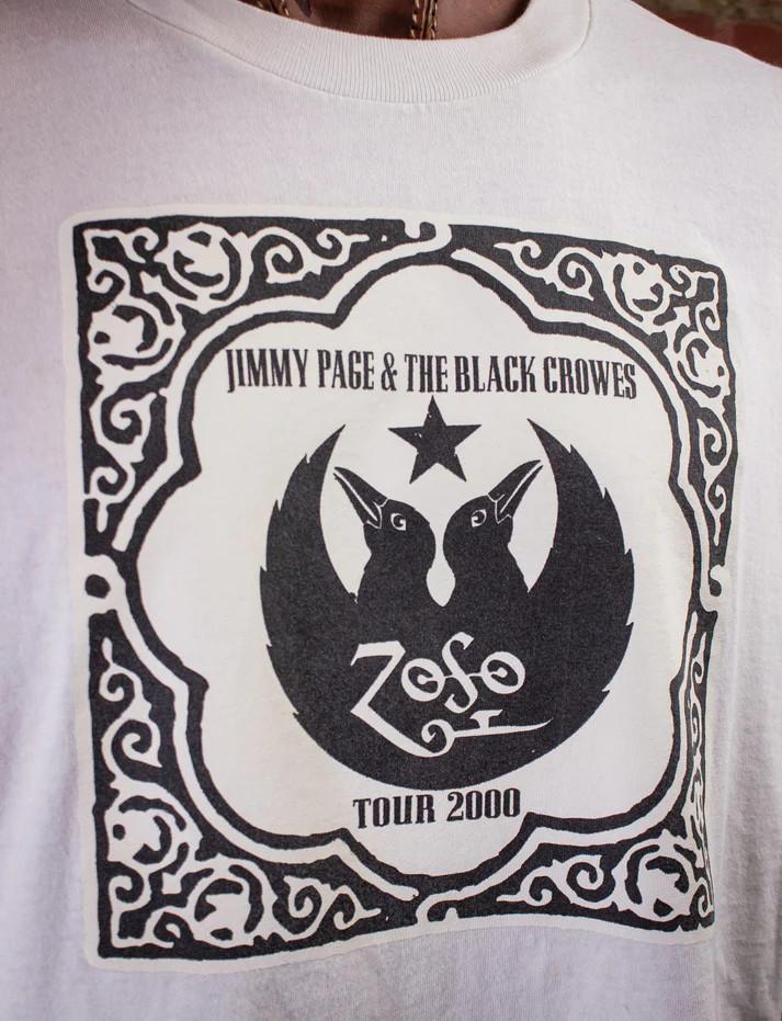 Vintage Jimmy Page amp The Black Crowes Concert T Shirt 2000 White Unisex T-Shirt S
Vintage Jimmy Page amp The Black Crowes Concert T Shirt 2000 White Unisex T-Shirt S