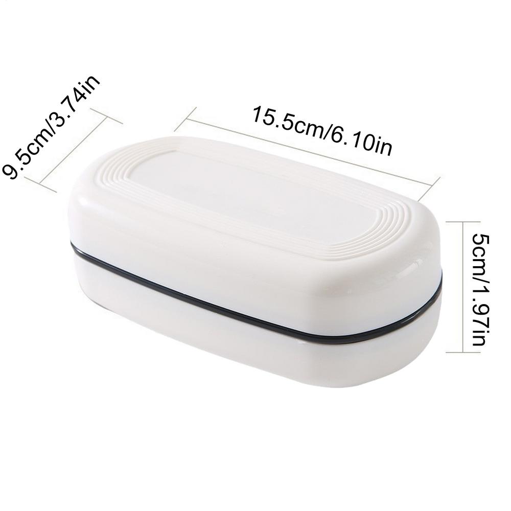Travel Soap Container Portable Soap Box Double-Layer Draining Dish Tray For Vacation Outdoor Road Trips Hotel College Dorms білий
Travel Soap Container Portable Soap Box Double-Layer Draining Dish Tray For Vacation Outdoor Road Trips Hotel College Dorms білий
