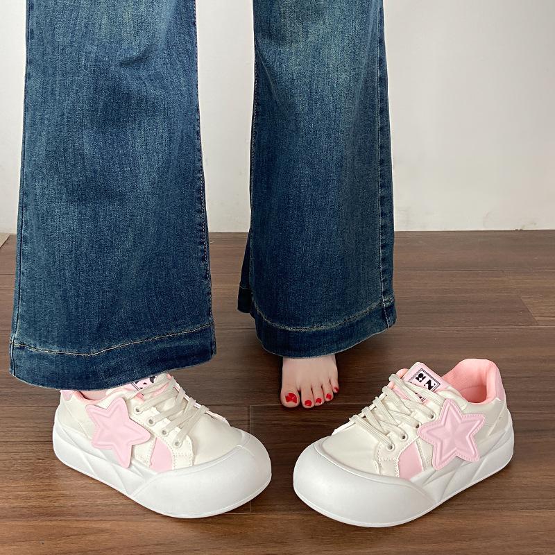 Little White Shoes Women s 2025 Spring and Summer New Casual Sports Board Shoes Bread Shoes Breathable Student Versatile Board Shoes Women 36 розовый
Little White Shoes Women s 2025 Spring and Summer New Casual Sports Board Shoes Bread Shoes Breathable Student Versatile Board Shoes Women 36 розовый
