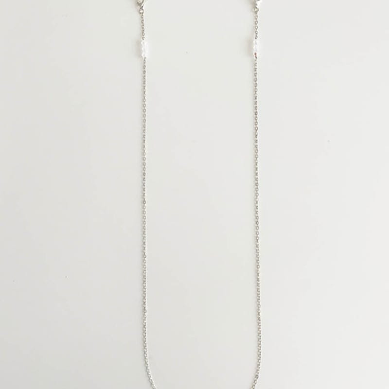 Цепочка для очков ELYONA - Цепочка для очков, украшенная кристаллами опала и кристаллами ONE
Цепочка для очков ELYONA - Цепочка для очков, украшенная кристаллами опала и кристаллами ONE