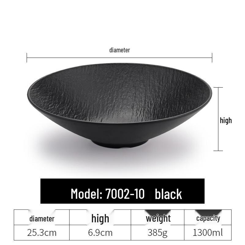 Zhebu Melamine Japanese Style Salad and Noodle Bowl
Zhebu Melamine Japanese Style Salad and Noodle Bowl