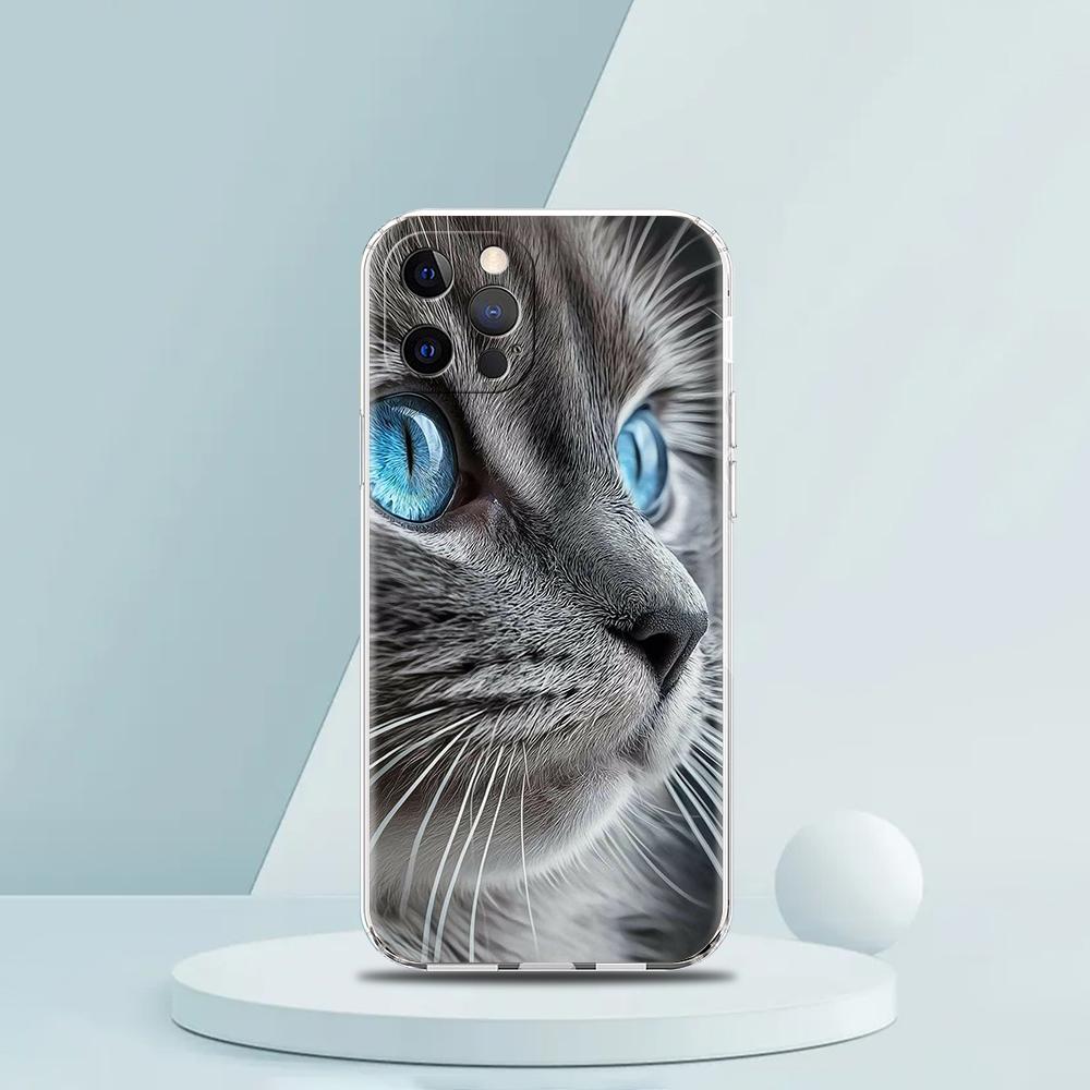 Мягкий прозрачный чехол-бампер из ТПУ для iPhone 16 15 14 13 12 11 Pro Max XR 8 7 Plus XR Оболочка Милый британский короткошерстный кот Capas iPhone 8 7
Мягкий прозрачный чехол-бампер из ТПУ для iPhone 16 15 14 13 12 11 Pro Max XR 8 7 Plus XR Оболочка Милый британский короткошерстный кот Capas iPhone 8 7