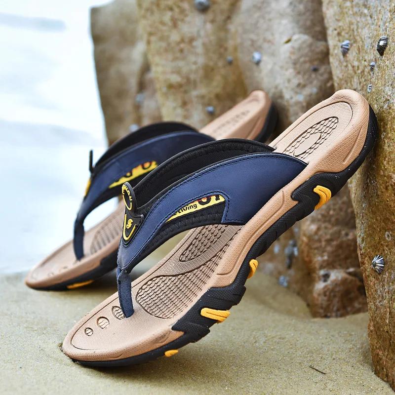 Mayba Summer Beach Slippers Leather Flip Flops Casual Shoes For Men Size 38-45 38 синій
Mayba Summer Beach Slippers Leather Flip Flops Casual Shoes For Men Size 38-45 38 синій