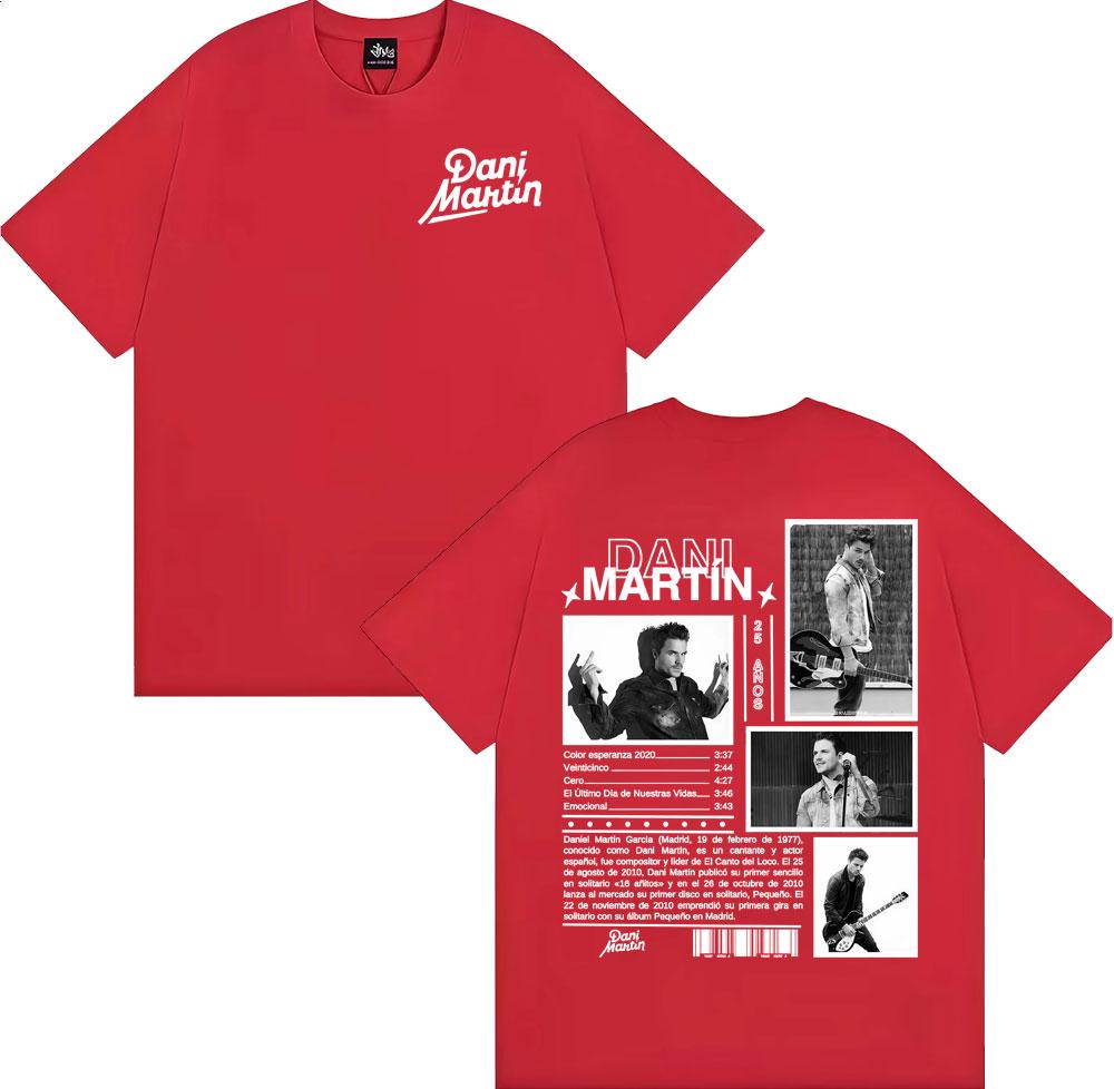 Rapper Dani Martin 25 Años Album Cover Graphic T Shirts Unisex Women Fashion Hip Hop Street Tshirt Cotton Casual Oversized T Shirt S
Rapper Dani Martin 25 Años Album Cover Graphic T Shirts Unisex Women Fashion Hip Hop Street Tshirt Cotton Casual Oversized T Shirt S