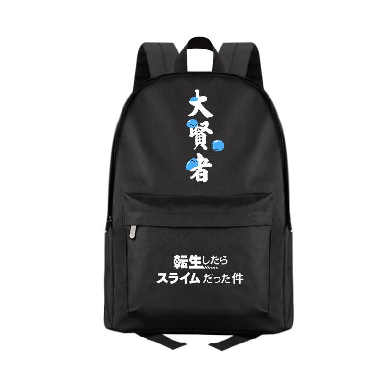 That Time I Got Reincarnated As A Slime Anime Backpack With Breathable Canvas For Casual Travel And School Use Style A
That Time I Got Reincarnated As A Slime Anime Backpack With Breathable Canvas For Casual Travel And School Use Style A