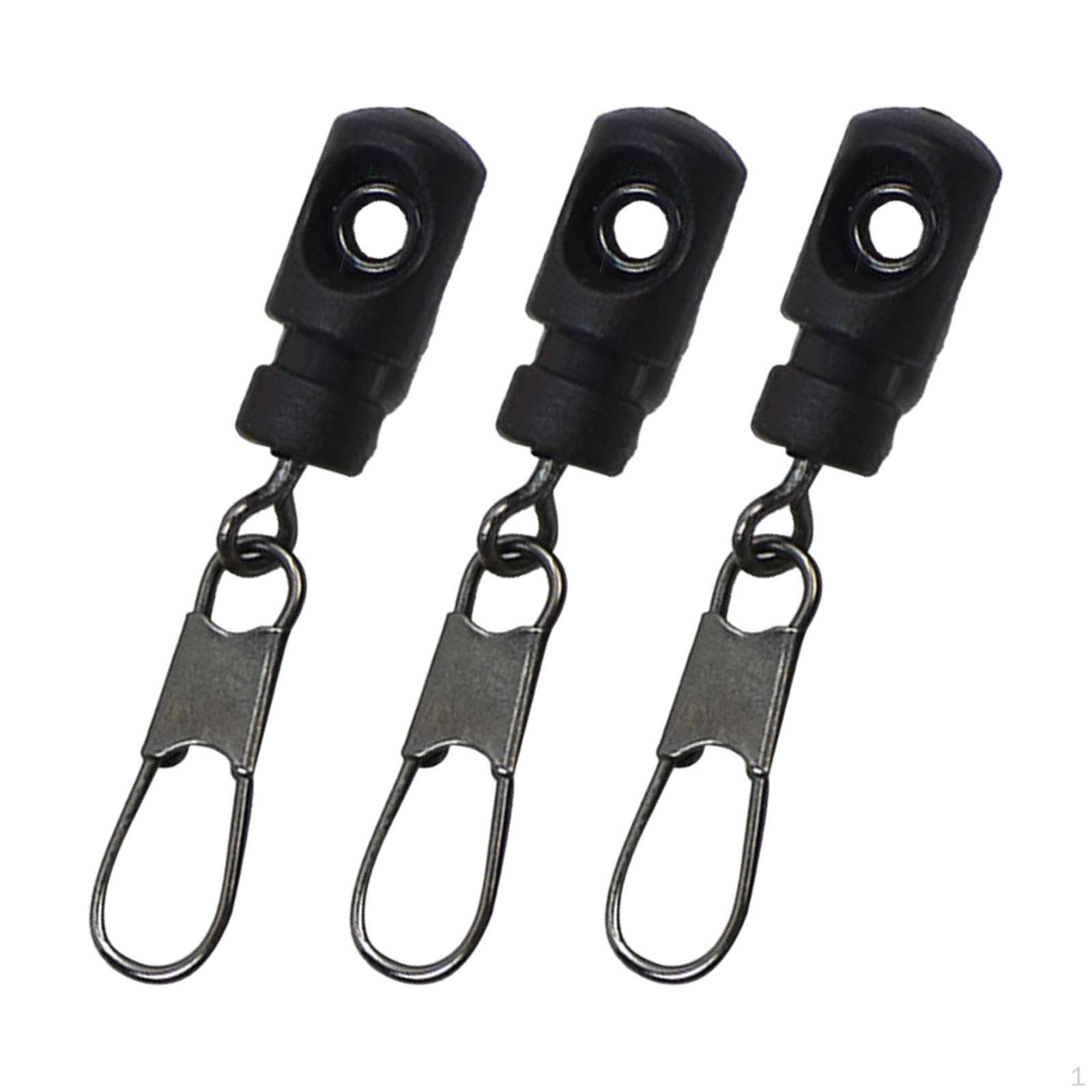 3 Pack Fishing Tool with Snap Swivel for Line Sliding чорний
3 Pack Fishing Tool with Snap Swivel for Line Sliding чорний