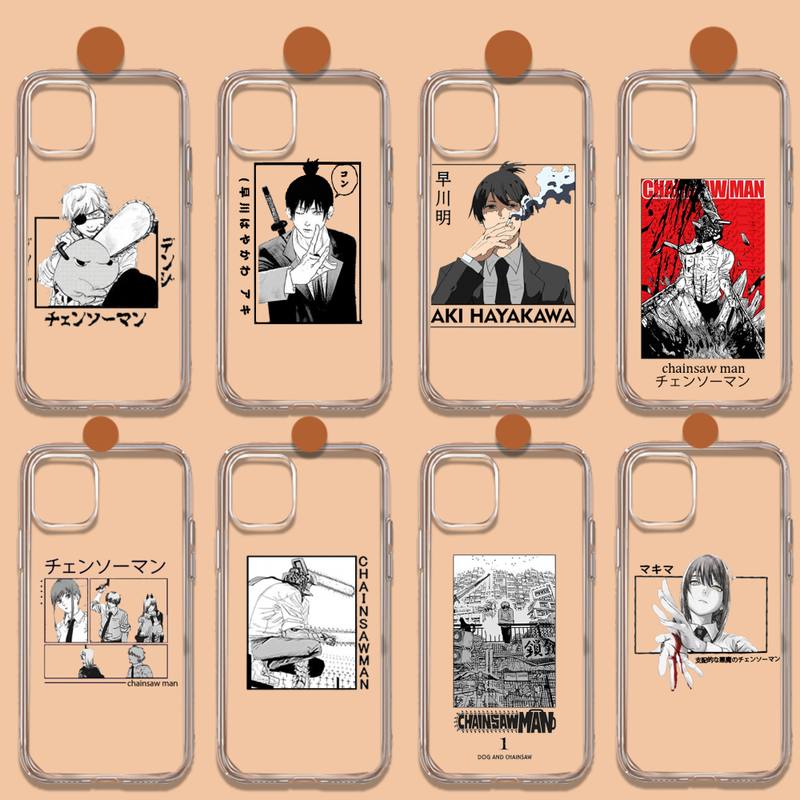 Chainsaw Man anime Phone Case Transparent soft For iphone 11 13 12 14 x xs xr pro max mini plus
Chainsaw Man anime Phone Case Transparent soft For iphone 11 13 12 14 x xs xr pro max mini plus