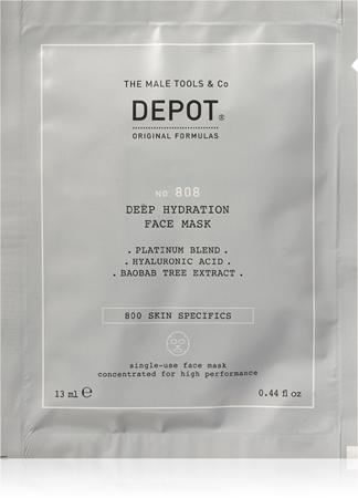 Депозит №. 808 Маска для лица с глубоким увлажнением Маска для глубокого увлажнения для мужчин TU прозрачный 
Депозит №. 808 Маска для лица с глубоким увлажнением Маска для глубокого увлажнения для мужчин TU прозрачный