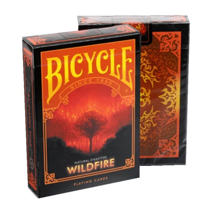 Велосипедные игральные карты Wildfire USPCC Колода стихийных бедствий Карточные игры Волшебные трюки
Велосипедные игральные карты Wildfire USPCC Колода стихийных бедствий Карточные игры Волшебные трюки