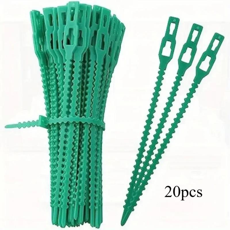 20/50/100pcs Reusable Garden Cable Ties Plant Vine Tree Shrubs Support Fastener Locking Nylon Adjustable Zipper Cables Ties Organizer Tools 20PCS зелений
20/50/100pcs Reusable Garden Cable Ties Plant Vine Tree Shrubs Support Fastener Locking Nylon Adjustable Zipper Cables Ties Organizer Tools 20PCS зелений
