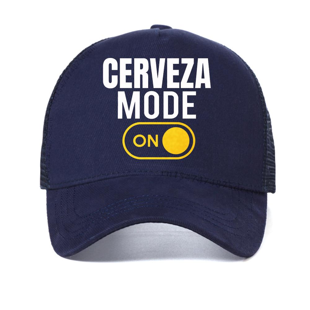 CERVEZA MODE ON Camiseta Hombre Spanish Humor Beer Lovers cap adjustable baseball caps outdoor summer mesh Breathable sun hats Adjustable
CERVEZA MODE ON Camiseta Hombre Spanish Humor Beer Lovers cap adjustable baseball caps outdoor summer mesh Breathable sun hats Adjustable