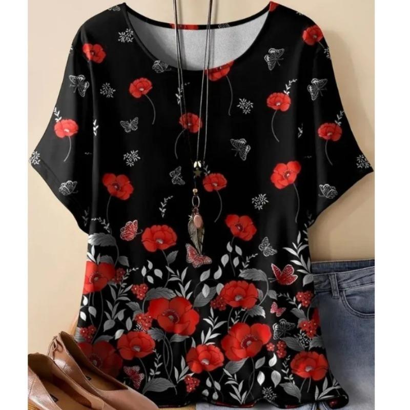 Summer Fashion Innovative Creative 3D Printing Casual Comfortable Short Sleeved T-shirt Colorful Flowers Women s T-shirt 6XL
Summer Fashion Innovative Creative 3D Printing Casual Comfortable Short Sleeved T-shirt Colorful Flowers Women s T-shirt 6XL