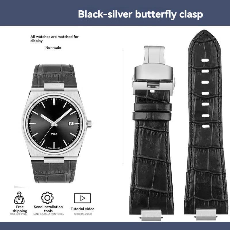 Для годинника Tissot серії PRX T137.407 Super Player T137.410 шкіряний ремінець, хвостова ланка теляча шкіра 26X12 мм чоловічий ремінець для годинника 26x12mm-Width
Для годинника Tissot серії PRX T137.407 Super Player T137.410 шкіряний ремінець, хвостова ланка теляча шкіра 26X12 мм чоловічий ремінець для годинника 26x12mm-Width