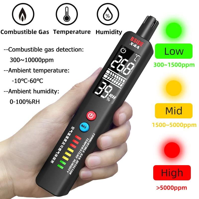 X4A Gas Leak Detector Combustible Gas Detector 300~10000ppm Flammable Gases Detector High Precision Combustible Sensor Tool
X4A Gas Leak Detector Combustible Gas Detector 300~10000ppm Flammable Gases Detector High Precision Combustible Sensor Tool