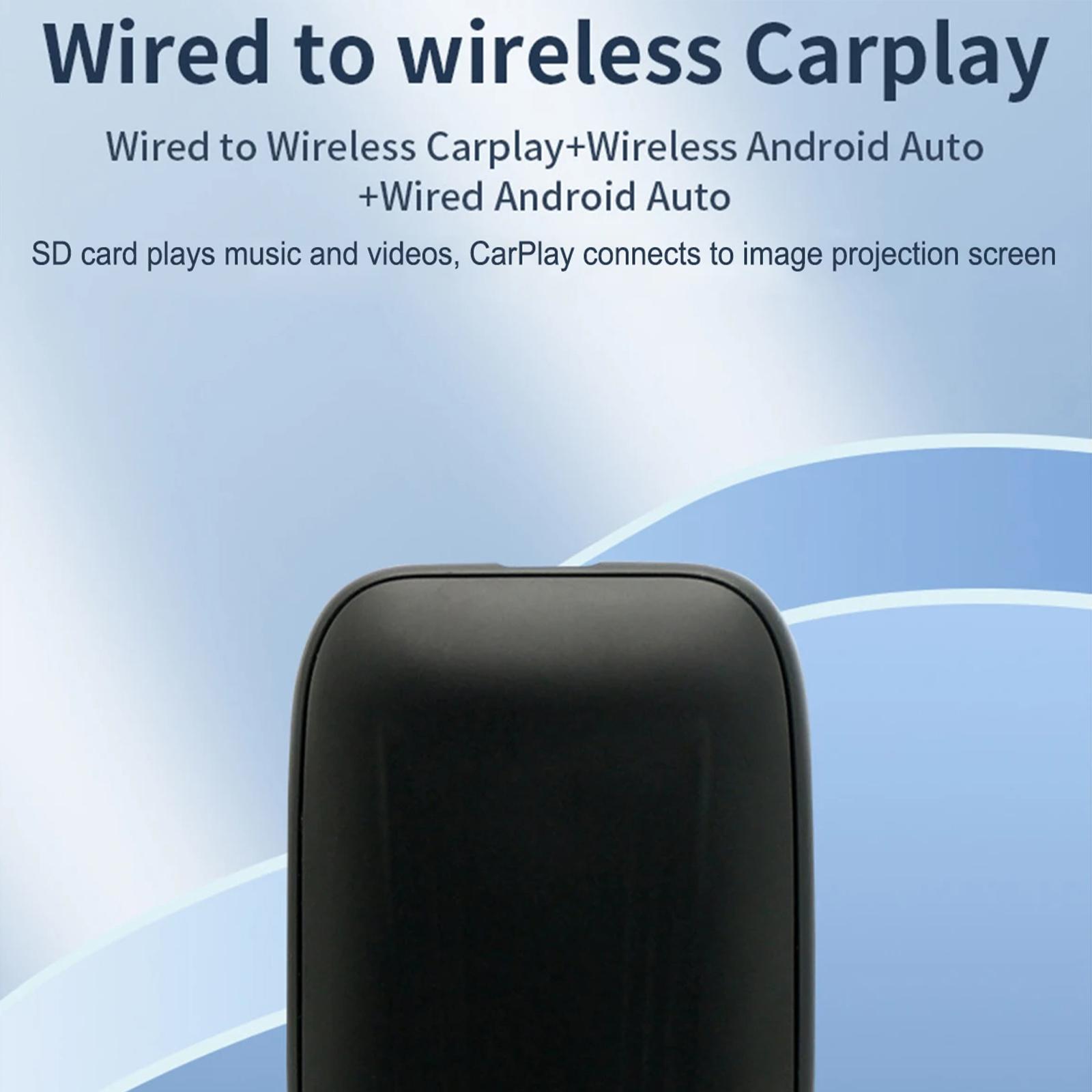 Wireless CarPlay Adapter For Tesla Model 3/Y/X/S Wireless Adapter Convert Wired to Wireless A
Wireless CarPlay Adapter For Tesla Model 3/Y/X/S Wireless Adapter Convert Wired to Wireless A