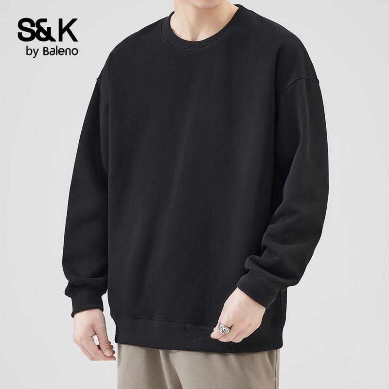 Baleno S&K Men s Loose Fit Solid Color Crewneck Sweatshirt S
Baleno S&K Men s Loose Fit Solid Color Crewneck Sweatshirt S