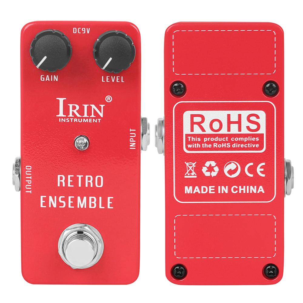 IRIN RS-05 Retro Ensemble Pedal Guitar Effect Pedal Simulate Retro Chorus Achieve a Clear Transparent Chorus Effects Pedal
IRIN RS-05 Retro Ensemble Pedal Guitar Effect Pedal Simulate Retro Chorus Achieve a Clear Transparent Chorus Effects Pedal