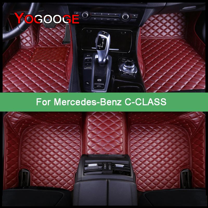 Автомобильные коврики YOGOOGE для Mercedes Benz C Class W204 W205 C180 C200 C250 C300 C350 C400, аксессуары для авто ног
Автомобильные коврики YOGOOGE для Mercedes Benz C Class W204 W205 C180 C200 C250 C300 C350 C400, аксессуары для авто ног
