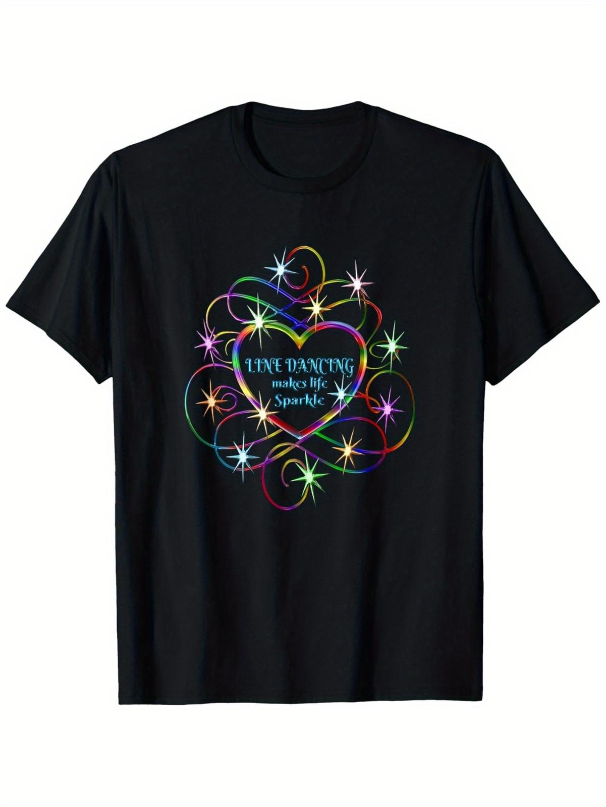 Funny Graphic Line Dancing Makes Life Sparkle T-Shirt, cotton, Holiday Gift 5XL різнокольоровий
Funny Graphic Line Dancing Makes Life Sparkle T-Shirt, cotton, Holiday Gift 5XL різнокольоровий