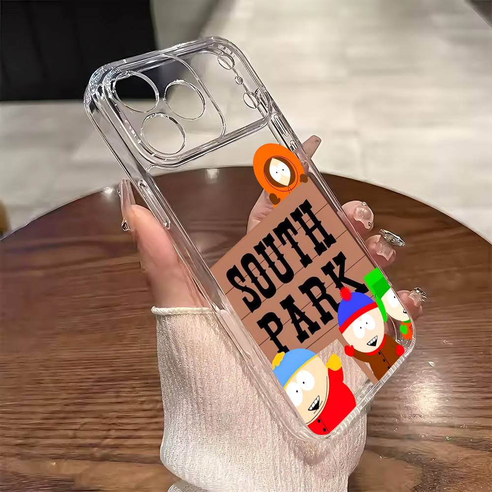 Funny S-South P-Park Phone Case For iPhone 17 16 15 14 13 12 11 Mini Pro Max Plus Transparent Cover iPhone15pro
Funny S-South P-Park Phone Case For iPhone 17 16 15 14 13 12 11 Mini Pro Max Plus Transparent Cover iPhone15pro
