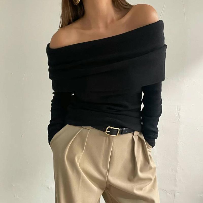 Весенний новый темперамент с открытыми плечами, облегающий пуловер, свитера для женщин, длинный рукав, разрез горловины, вязаный свитер для женщин, осенний повседневный трикотажный топ 25944 L
Весенний новый темперамент с открытыми плечами, облегающий пуловер, свитера для женщин, длинный рукав, разрез горловины, вязаный свитер для женщин, осенний повседневный трикотажный топ 25944 L