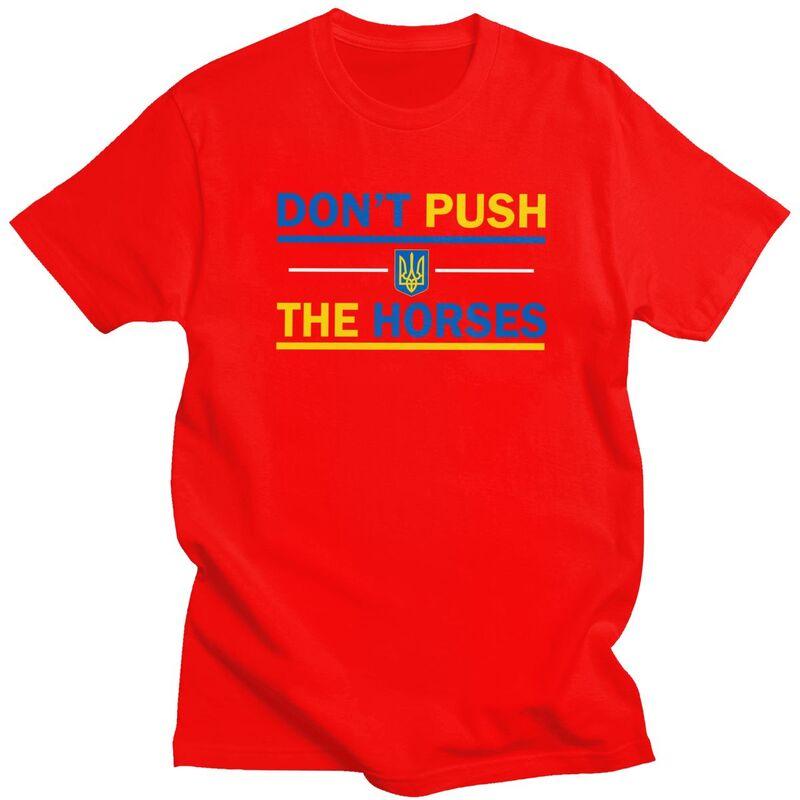 Dont Push The Horses T Shirts Pure Cotton Tees Shirt Streetwear Funny arcastic Minds Tshirt Casual Short Sleeve Clothing S
Dont Push The Horses T Shirts Pure Cotton Tees Shirt Streetwear Funny arcastic Minds Tshirt Casual Short Sleeve Clothing S