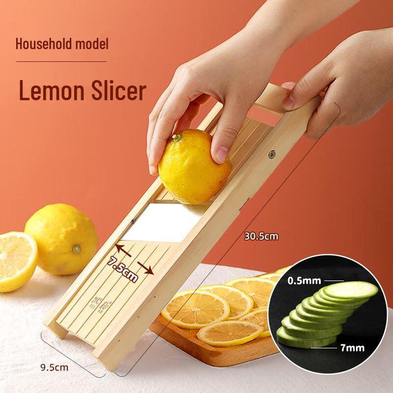 Adjustable Thickness Commercial Lemon Slicer
Adjustable Thickness Commercial Lemon Slicer