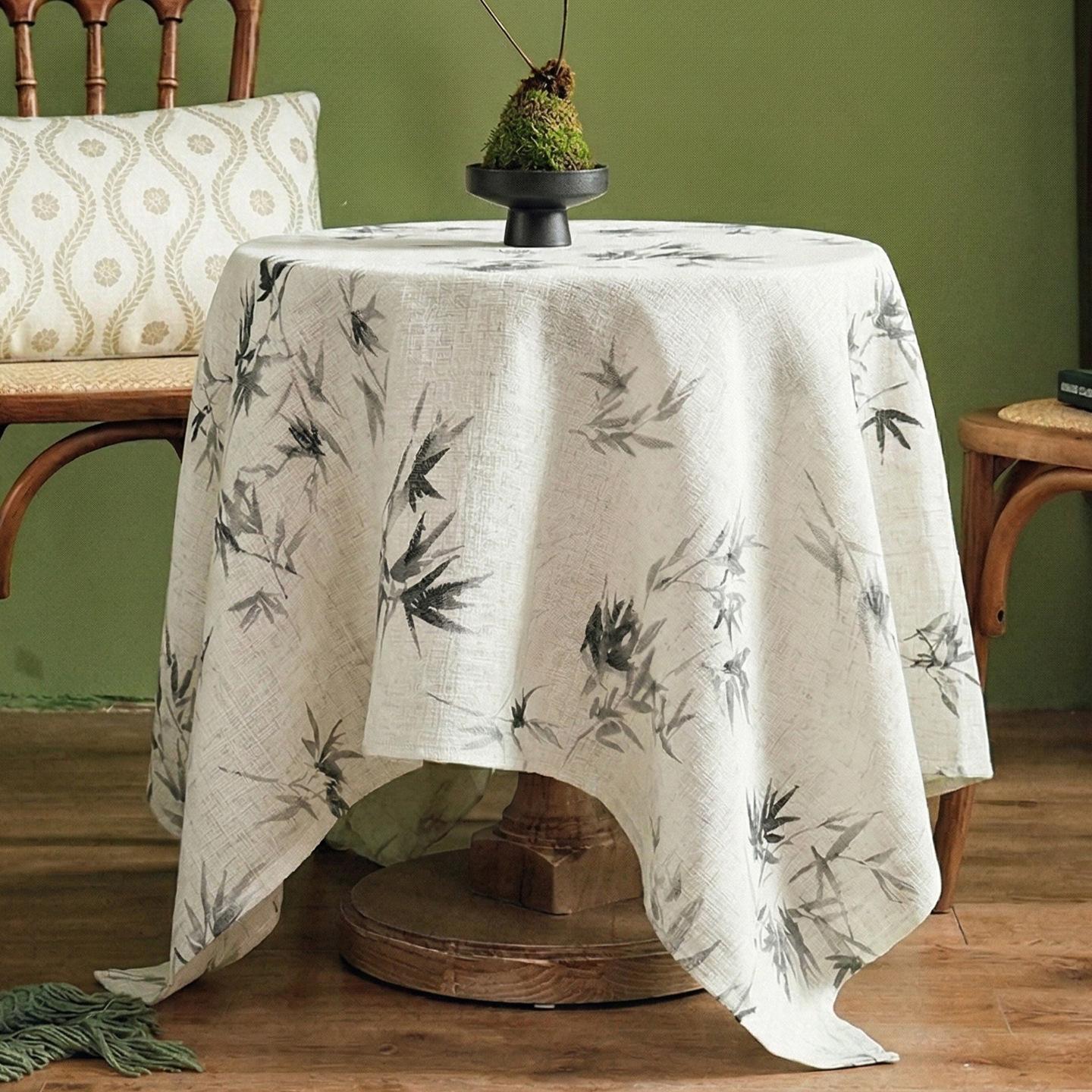 New Chinese-style printed fringed tablecloth Premium hotel homestay dining table tablecloth tablecloth Round coffee table cover Dust-proof cloth as shown in the picture
New Chinese-style printed fringed tablecloth Premium hotel homestay dining table tablecloth tablecloth Round coffee table cover Dust-proof cloth as shown in the picture