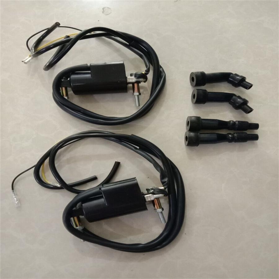 33410-45012 2x Катушки зажигания с двойным выходом 4 Ом с колпачками свечей зажигания для Suzuki
33410-45012 2x Катушки зажигания с двойным выходом 4 Ом с колпачками свечей зажигания для Suzuki
