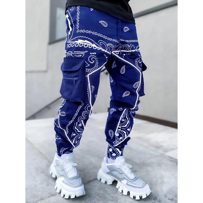Men s Stylish Paisley Joggers with Multiple Pockets - Comfortable Fit for Sports and Casual Wear Street Personality 3XL
Men s Stylish Paisley Joggers with Multiple Pockets - Comfortable Fit for Sports and Casual Wear Street Personality 3XL