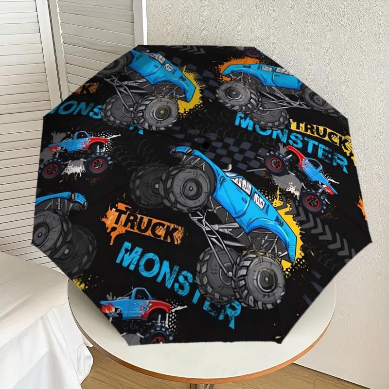 1pc Monster Truck Pattern Umbrella with Plastic Handle,Suitable for All Seasons Home Travel Outdoor UmbrellaDD631
1pc Monster Truck Pattern Umbrella with Plastic Handle,Suitable for All Seasons Home Travel Outdoor UmbrellaDD631