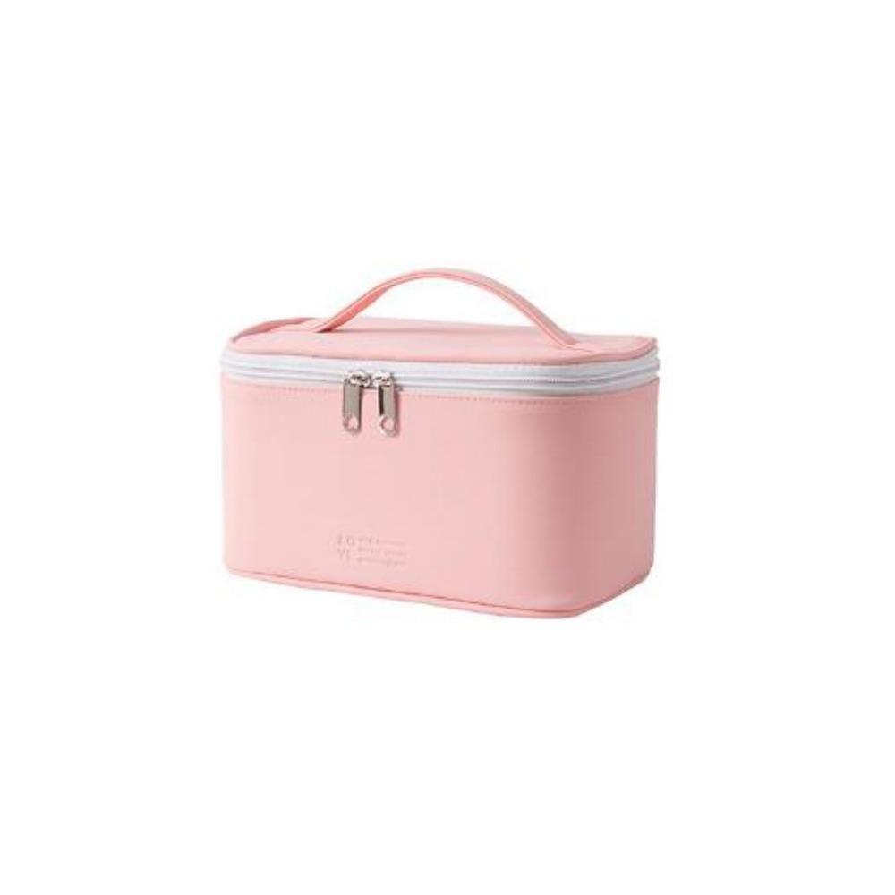 High Quality Portable PU Makeup Bag Waterproof Multifunctional Travel Cosmetics Holder 5 Colors Women s Grooming Bag розовый
High Quality Portable PU Makeup Bag Waterproof Multifunctional Travel Cosmetics Holder 5 Colors Women s Grooming Bag розовый