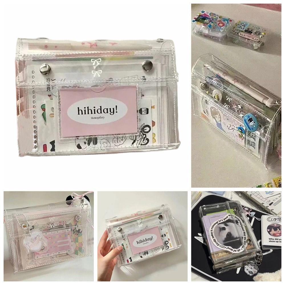 Large Capacity PVC Pencil Bag Transparent Stationery Bag Ladies Girls Pencil Case Makeups прозрачный
Large Capacity PVC Pencil Bag Transparent Stationery Bag Ladies Girls Pencil Case Makeups прозрачный