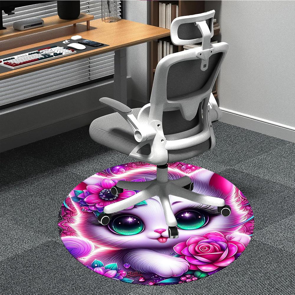 1pc Fantasy Cat Artwork Chair Carpet for Office, Soft Flannel Throw Mat, Perfect for Office,Holiday Party Decoration Choice yy251113105 80cm by 80cm
1pc Fantasy Cat Artwork Chair Carpet for Office, Soft Flannel Throw Mat, Perfect for Office,Holiday Party Decoration Choice yy251113105 80cm by 80cm