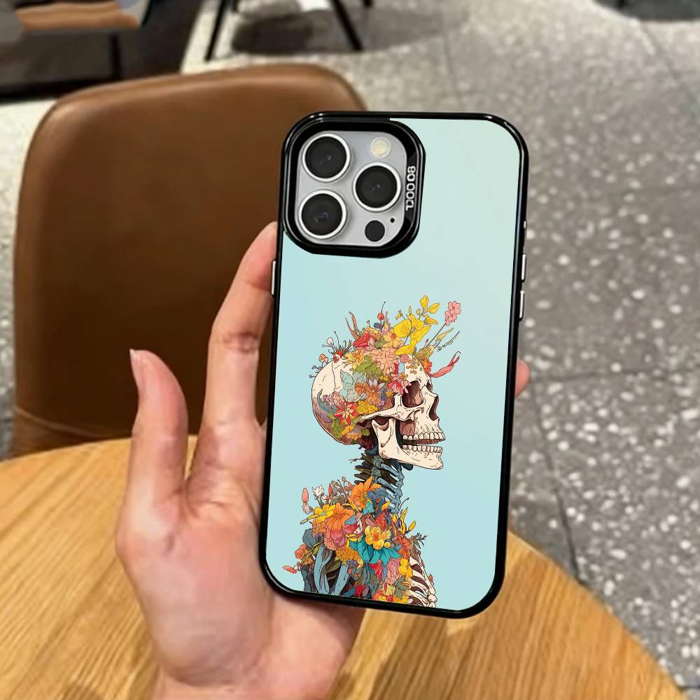TrendArt artistic skull Phone Case For iPhone17,16,15,14,13,12,11 Plus,Pro Max Colored Silver Plated Inside Cover iPhone13PROMAX
TrendArt artistic skull Phone Case For iPhone17,16,15,14,13,12,11 Plus,Pro Max Colored Silver Plated Inside Cover iPhone13PROMAX