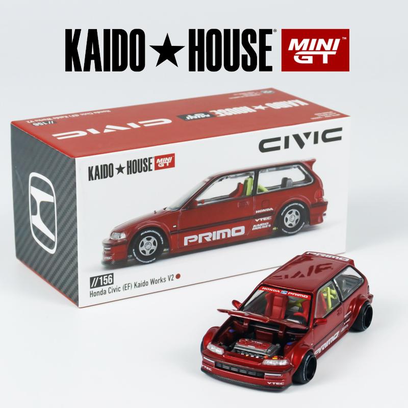 Kaido House MINIGT Honda Civic EF Kaido Works V2 KHMG alloy Car Model 156
Kaido House MINIGT Honda Civic EF Kaido Works V2 KHMG alloy Car Model 156