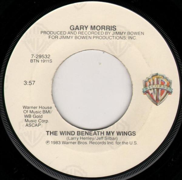 7inch Record GARY MORRIS - The Wind Beneath My Wings 729532 Warner Bros. Re 1983 US Rock Used
7inch Record GARY MORRIS - The Wind Beneath My Wings 729532 Warner Bros. Re 1983 US Rock Used