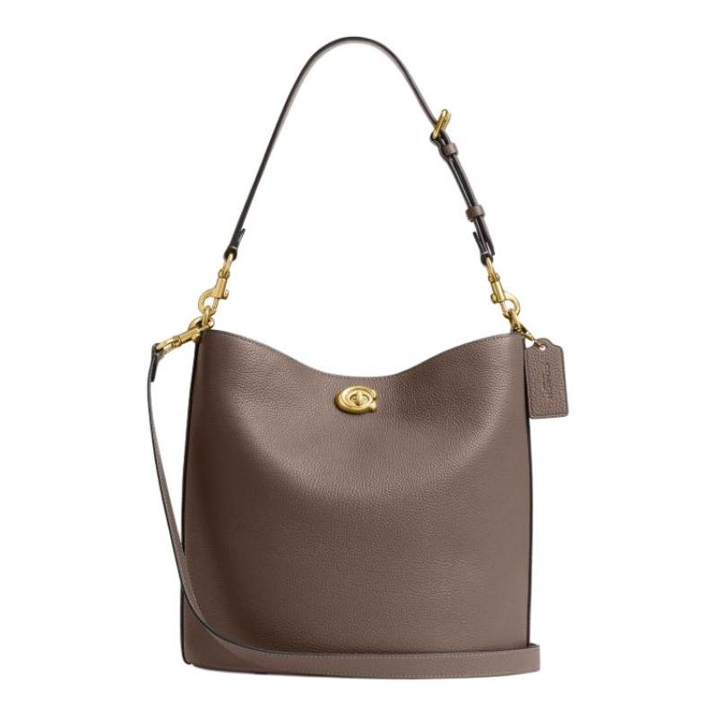 COACH Willow 28 Gold Details Adjustable Detachable Shoulder Strap Pebbled Leather Bucket Bag Hand Crossbody Shoulder Bag Large Women s Brown золотий
COACH Willow 28 Gold Details Adjustable Detachable Shoulder Strap Pebbled Leather Bucket Bag Hand Crossbody Shoulder Bag Large Women s Brown золотий