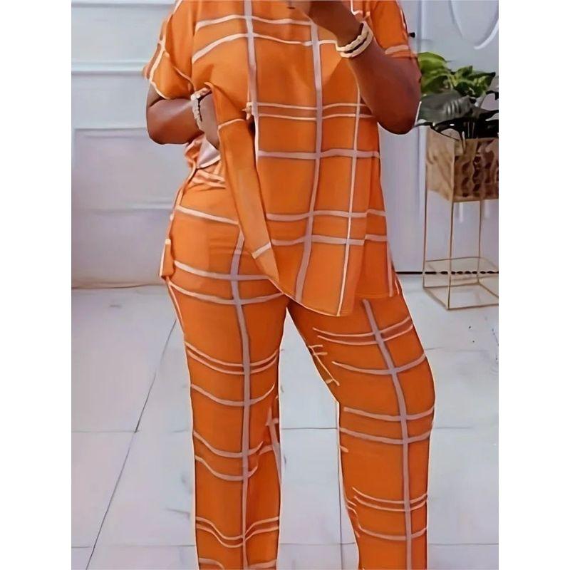 round Neck Stripe Loose Two-Piece Set Women s round Neck Stripes Loose Two-Piece Suit Blue XXXL
round Neck Stripe Loose Two-Piece Set Women s round Neck Stripes Loose Two-Piece Suit Blue XXXL