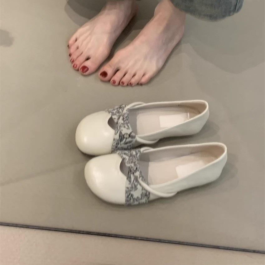 Retro Mary Jane shoes femininity elegant simple round head shallow mouth soft sole ballet shoes 35 чорний
Retro Mary Jane shoes femininity elegant simple round head shallow mouth soft sole ballet shoes 35 чорний