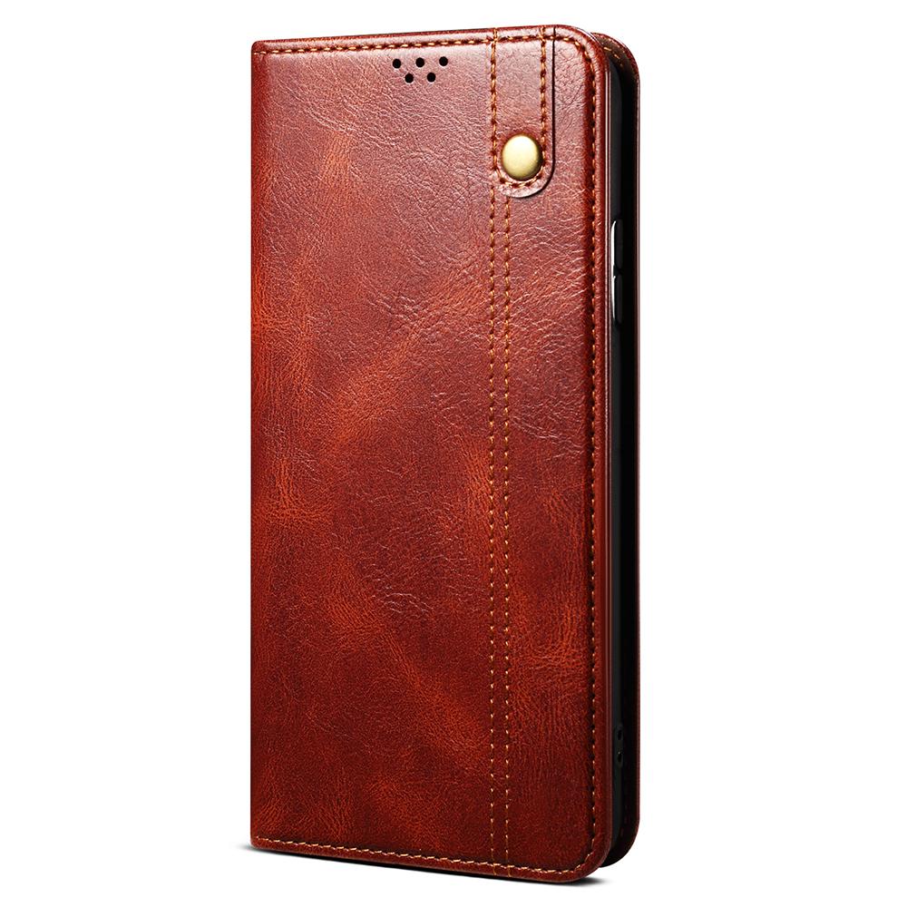 For Xiaomi 12/12X/12S 5G Wallet Phone Case Magnetic Absorption Waxy Crazy Horse Texture PU Leather Stand Phone Cover Brown
For Xiaomi 12/12X/12S 5G Wallet Phone Case Magnetic Absorption Waxy Crazy Horse Texture PU Leather Stand Phone Cover Brown