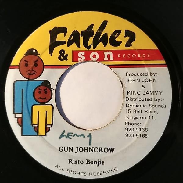 7inch Record RISTO BENJI - Gun John Crow NONE Father & Son Re 1991 Jamaica Reggae, Ska & Dub Used
7inch Record RISTO BENJI - Gun John Crow NONE Father & Son Re 1991 Jamaica Reggae, Ska & Dub Used