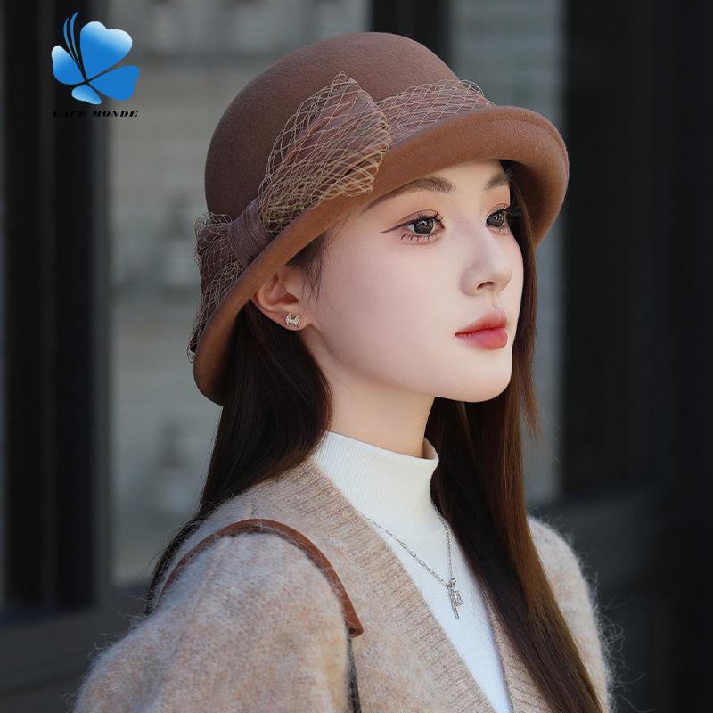 Women s Elegant Wool Felt Fedora with Silk Bowknot and Veil One Size Adjustable (56-58cm) чёрный
Women s Elegant Wool Felt Fedora with Silk Bowknot and Veil One Size Adjustable (56-58cm) чёрный