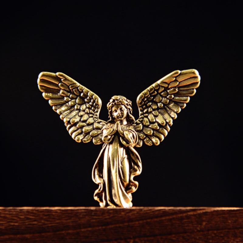 Vintage Brass Angel Cupid Statue Blessed Exquisite Handmade God Of Love Cupid Desktop Decorations Gift Home Decor Accessories
Vintage Brass Angel Cupid Statue Blessed Exquisite Handmade God Of Love Cupid Desktop Decorations Gift Home Decor Accessories