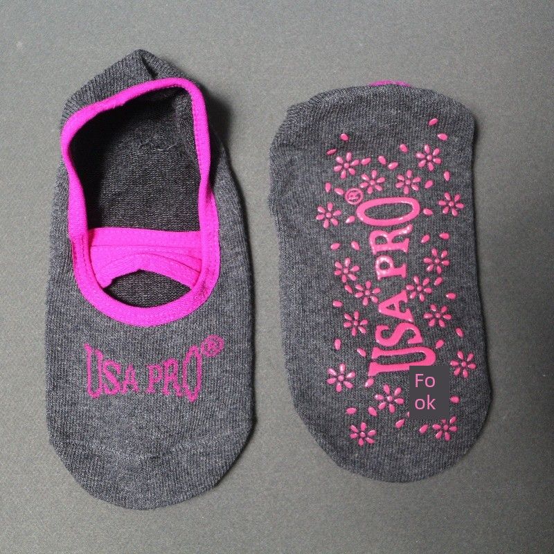 Женские носки для йоги Весенне-летние тонкие профессиональные нескользящие взрослые для занятий спортом в помещении фитнесом танцами носки до щиколотки с низкой посадкой Dark gray
Женские носки для йоги Весенне-летние тонкие профессиональные нескользящие взрослые для занятий спортом в помещении фитнесом танцами носки до щиколотки с низкой посадкой Dark gray