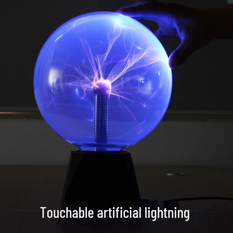 Voice-Controlled Magic Electrostatic Lightning Glow Ball Lamp
Voice-Controlled Magic Electrostatic Lightning Glow Ball Lamp