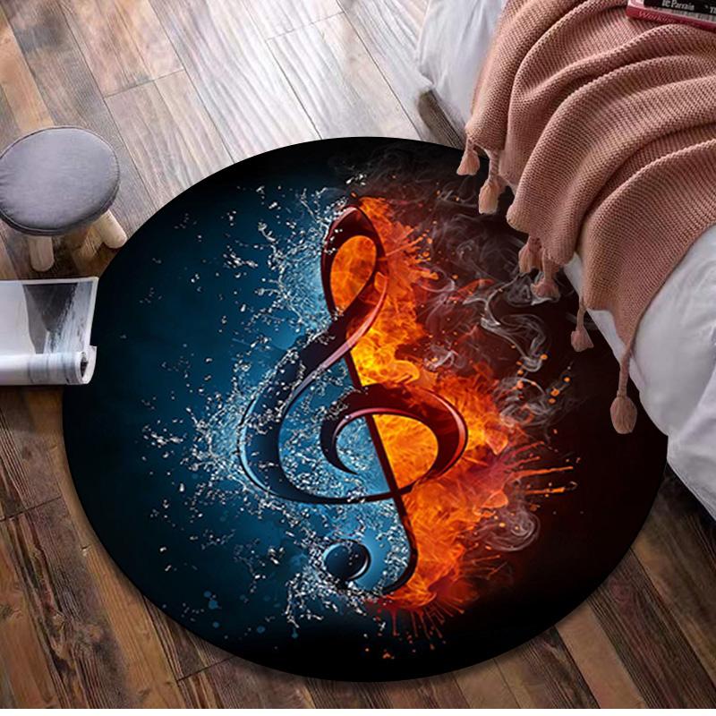 Fire And Water Retro Circular Rug - Office Decorative Carpet For Living Room Bedroom Door Mat Floor Rug Computer Chair Area Rug 80x80cm( 31x31in)
Fire And Water Retro Circular Rug - Office Decorative Carpet For Living Room Bedroom Door Mat Floor Rug Computer Chair Area Rug 80x80cm( 31x31in)
